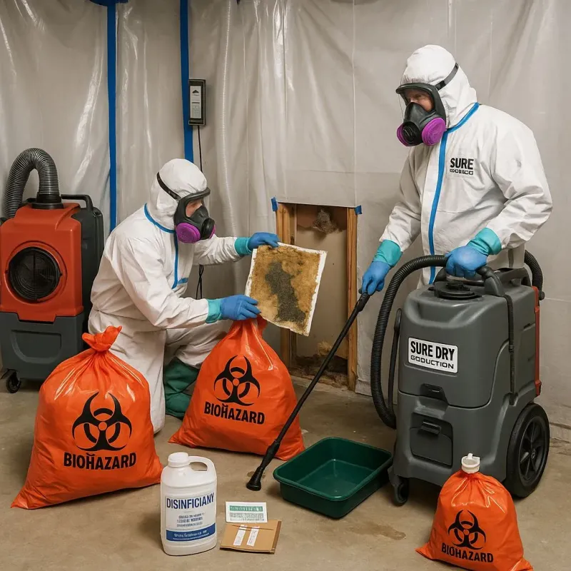 Contaminated Water Handling Protocols process in Minot Air Force Base, ND