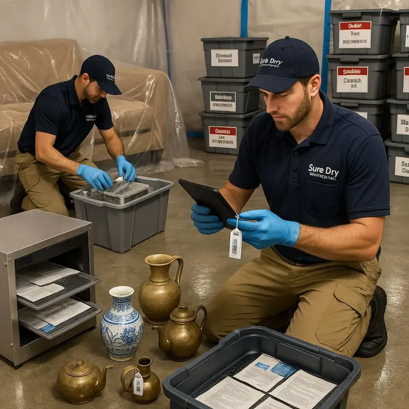 Content Protection and Restoration process in Minot Air Force Base, ND