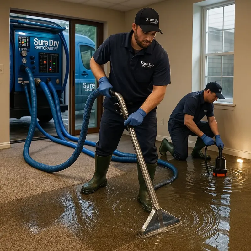 Water Extraction and Removal process in Minot Air Force Base, ND